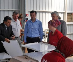 Sakarya Deputy Hasan Ali Çelik visited our Söğütlü Factory 