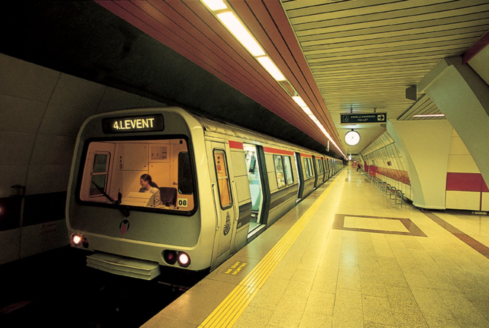 Taksim-Levent Route Metro Stations